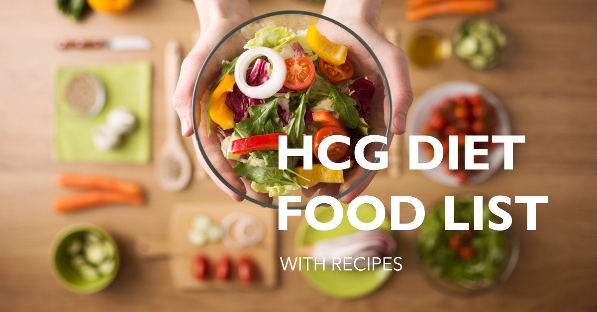 hcg diet food list