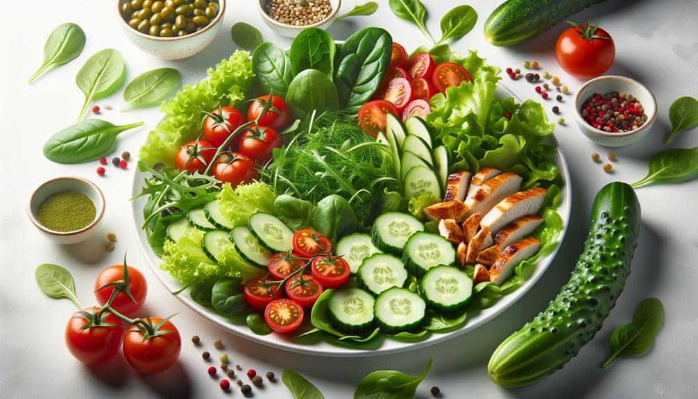 exploring hcg diet salads