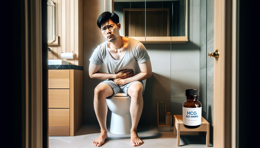 hcg diet and diarrhea