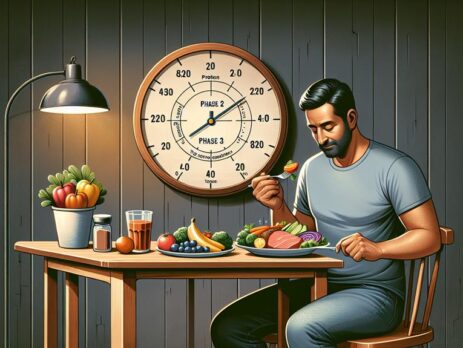 timing meals on hcg